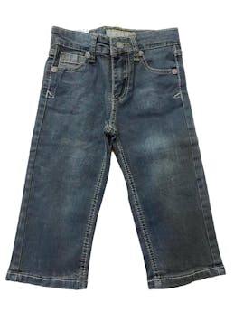 Jean Circus gris focalizado, 70% algodón stretch, cintura regulable internamente. Nuevo con etiqueta, precio original S/ 60. 18Meses