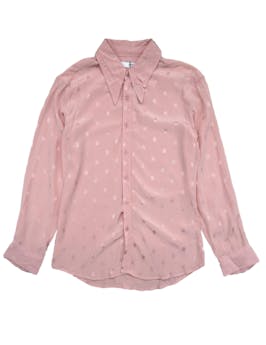 Blusa Alaniz palo rosa, tela viscosa. Busto: 96cm, Largo: 64cm. Nuevo con etiqueta.