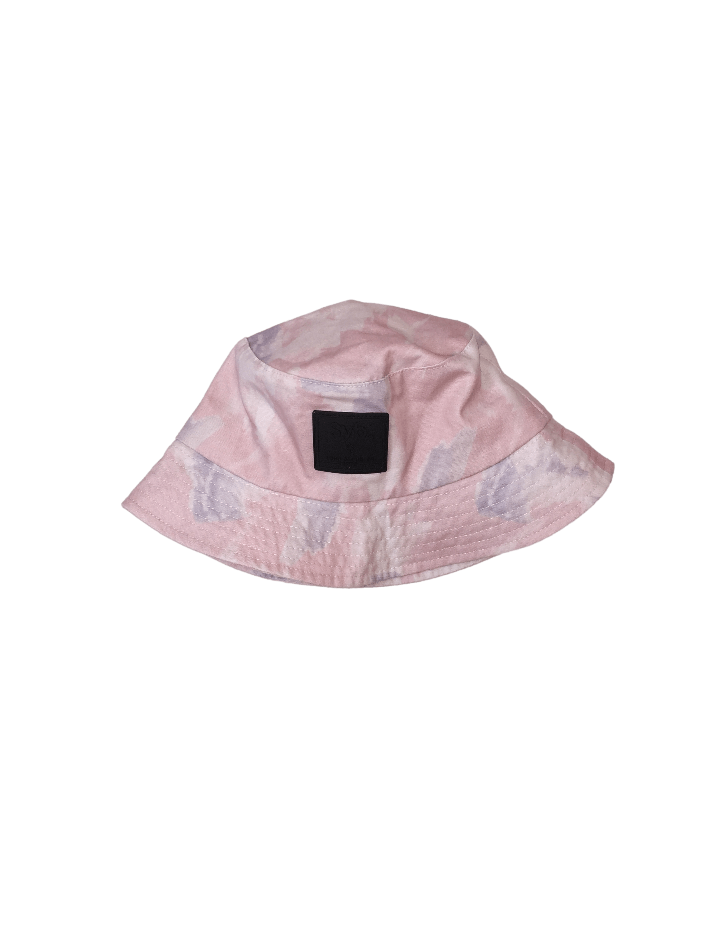 Sombrero Sybilla en tonos lila y rosa pastel. Nuevo, con etiqueta.