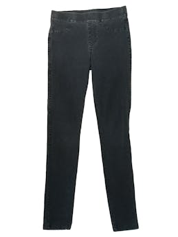 Jegging H&M gris, pretina en la cintura, bolsillos falsos, ligeramente stretch. Cintura: 59 cm, Tiro: 21 cm, Largo: 80 cm