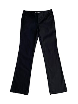 Pantalón negro Mentha Y Chocolate con bolsillos delanteros. Cintura:72cm, largo: 104cm. 