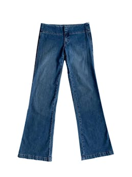 Flare jeans Kids Made Here sin bolsillo. Cintura: 72cm, largo: 100cm. 