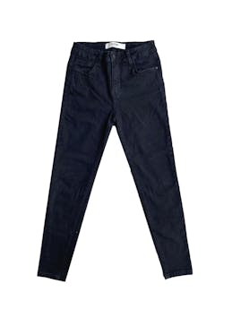 Pantalón jean negro Kayra. Cintura: 70cm, largo: 91cm