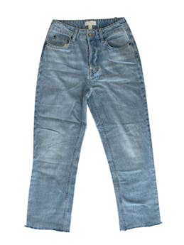 Pantalón jean h&m lightwash. Cintura: 72cm, largo: 95cm