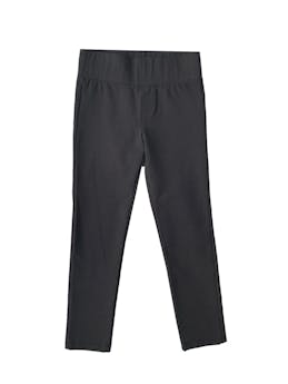 Scombro - pantalón gris oscuro stretch con pretina ancha. largo: 83 cm. cintura: 68 cm. 